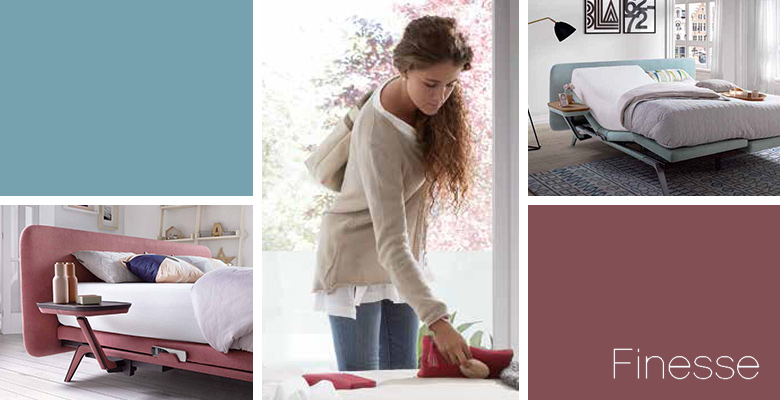 Cama Finesse con articulación individual y sincronizada
