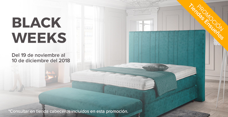Black weeks. Promociones que duran tres semanas.