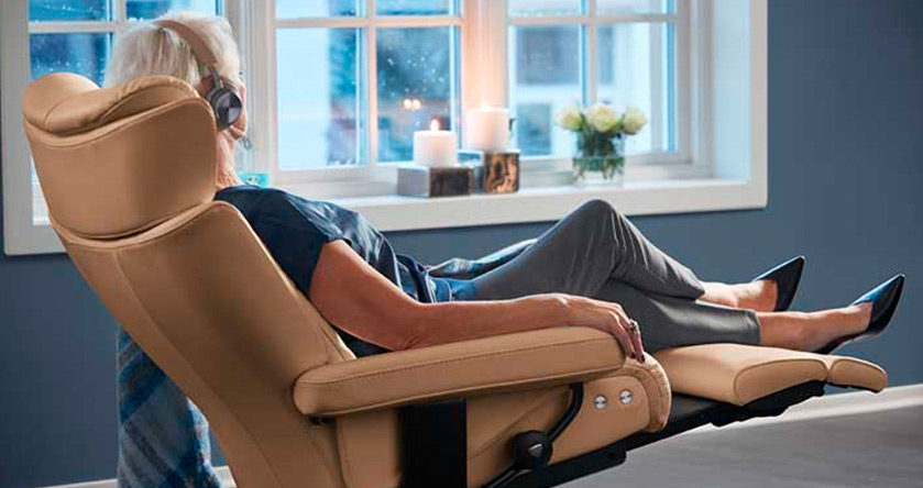 Sillón Stressless disponible en las tiendas de Ensueños