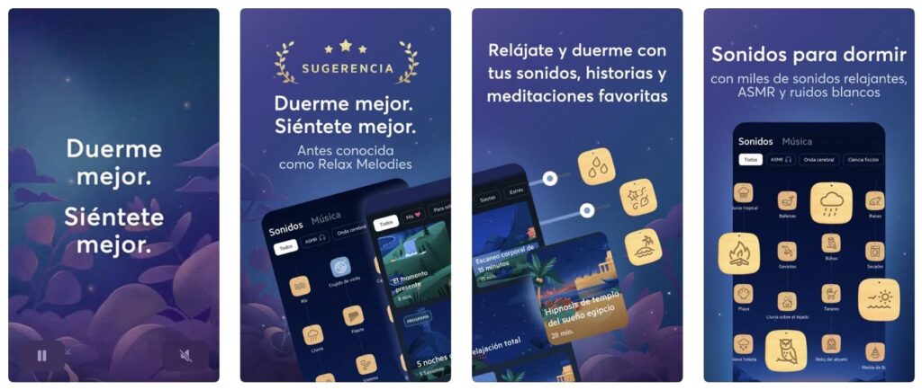 Better Sleep. App para combatir el insomnio.