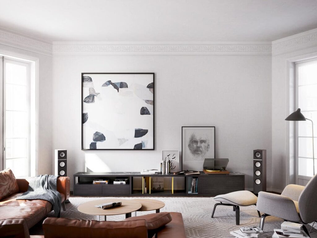 Salón con muebles de Treku